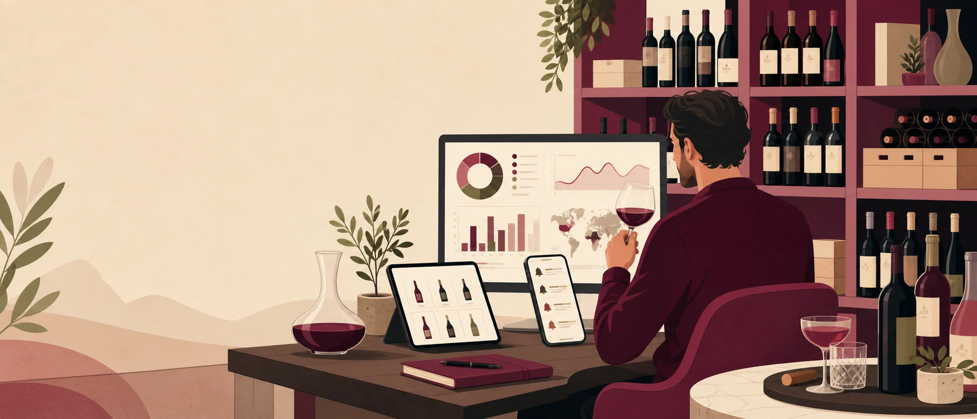 A collector managing favourites, price alerts, and a personal bottle collection